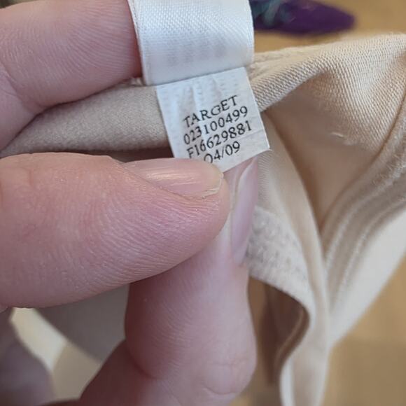 Gilligan & O'malley Cream Padded Underwire Adjustable Strap Bra Size 38B - Picture 6 of 6